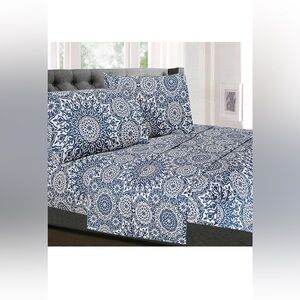 Twin Sheets - Breathable Luxury Sheets with Full Elastic &Sheet Set, Twin, Oasis